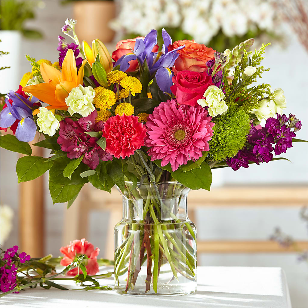 Bold & Bright – A Florist Original – Sandelas Flower Shop, Chicago IL