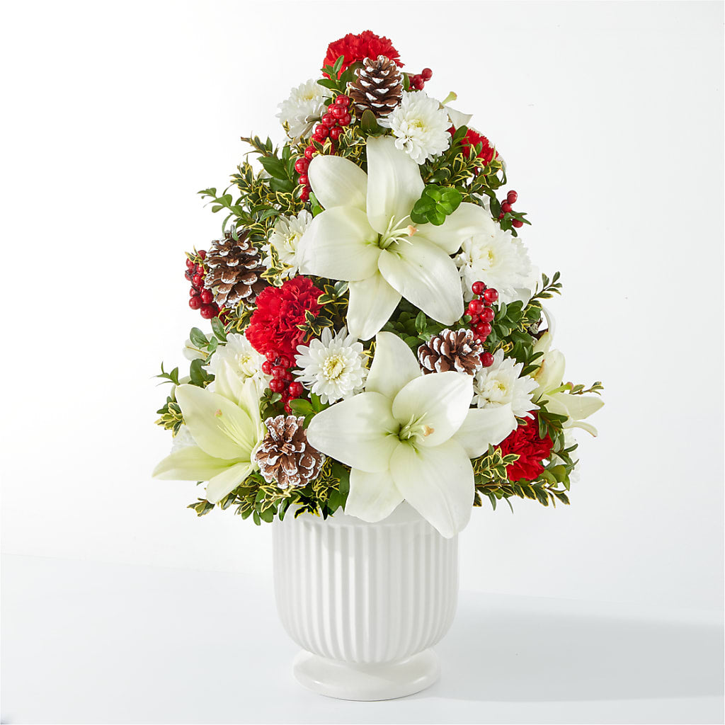 Festive Moments Tree – Sandelas Flower Shop, Chicago IL