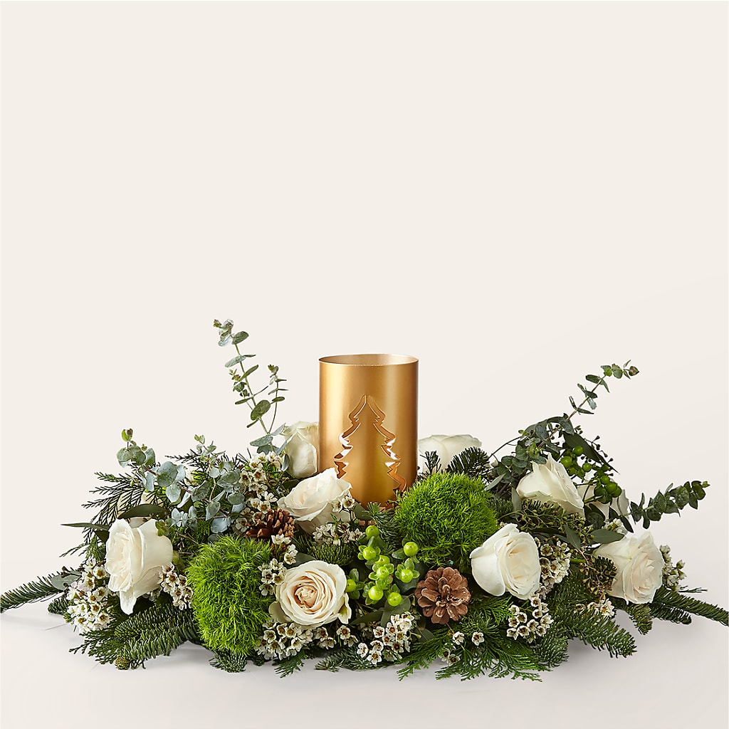 Chestnuts Roasting Centerpiece – Sandelas Flower Shop, Chicago IL