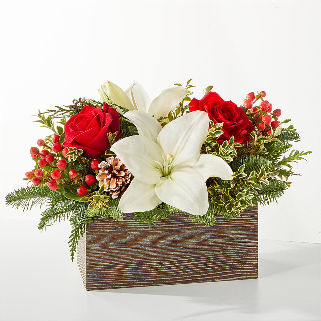 Snowy Wonderland Bouquet – Sandelas Flower Shop, Chicago IL