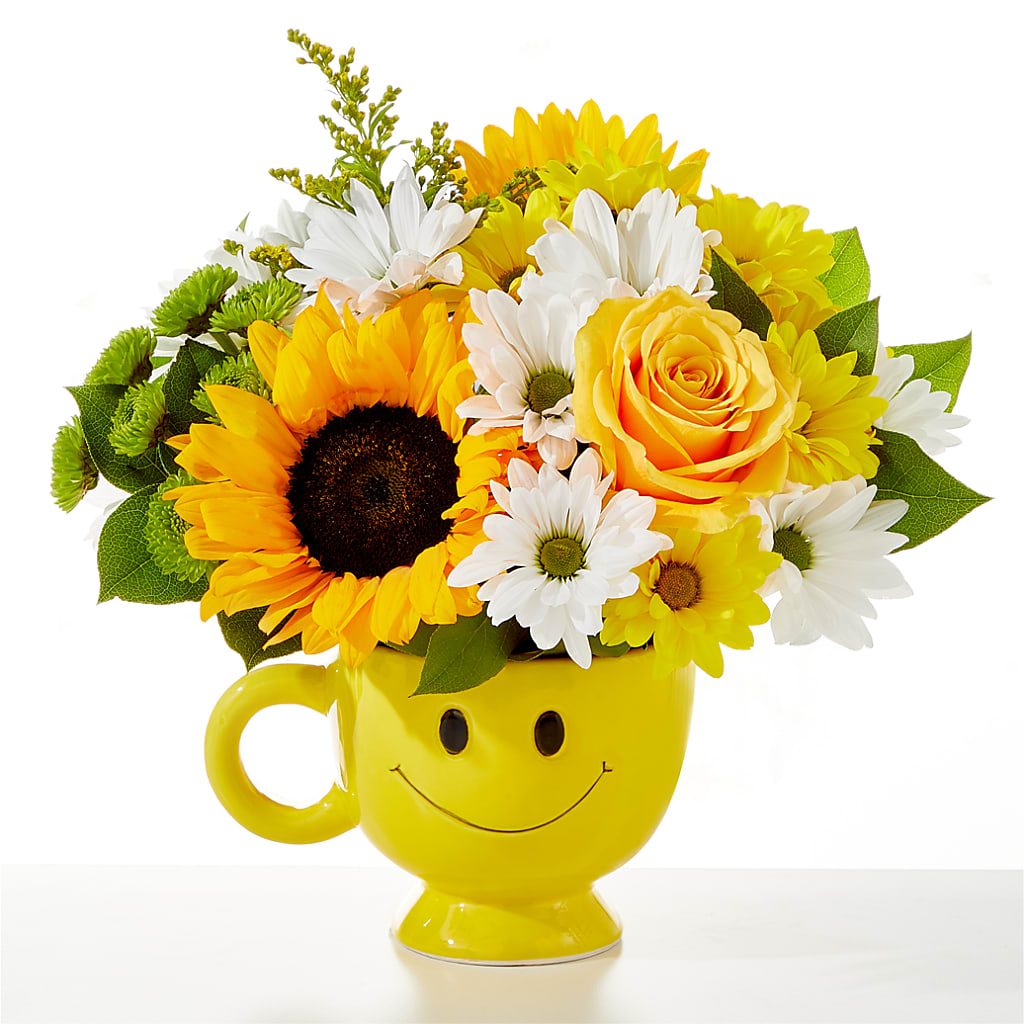 Be Happy Bouquet – Sandelas Flower Shop, Chicago IL