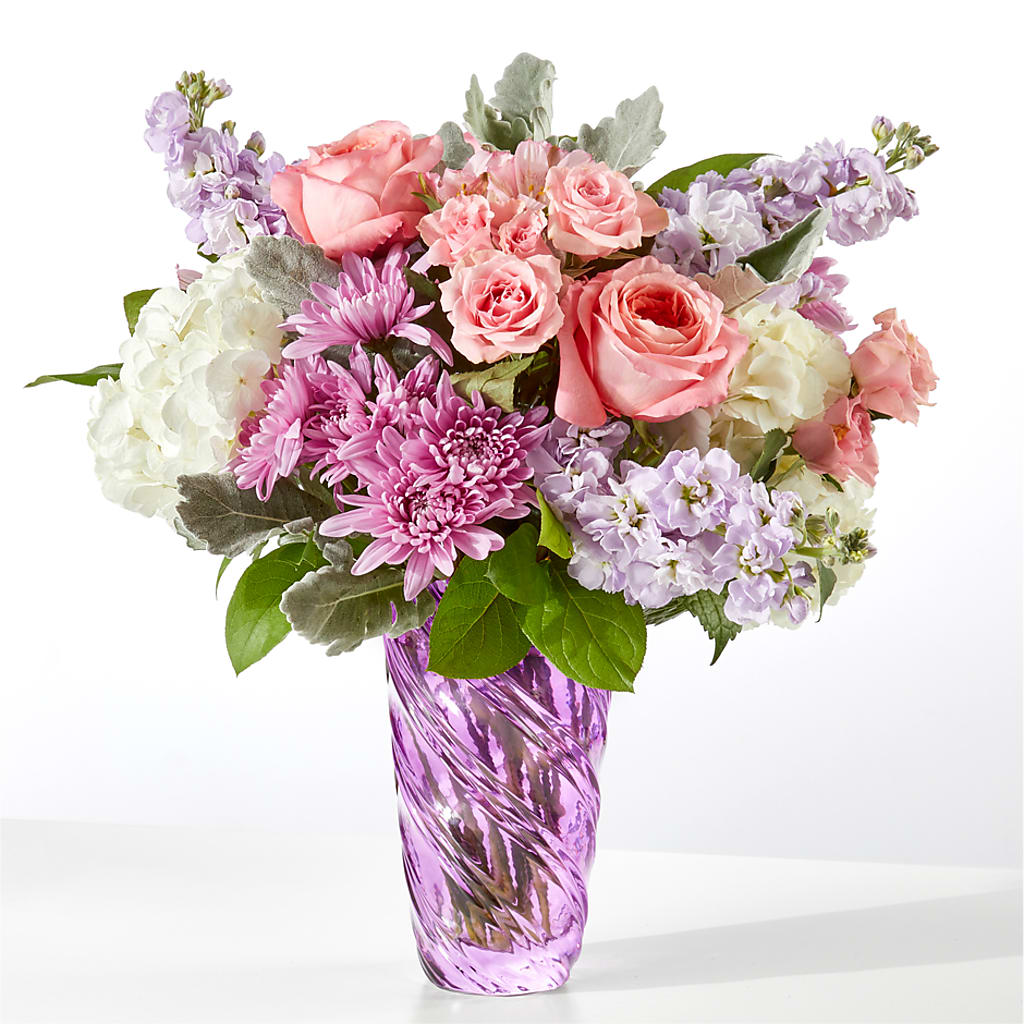 Silver Lining Bouquet – Sandelas Flower Shop, Chicago IL