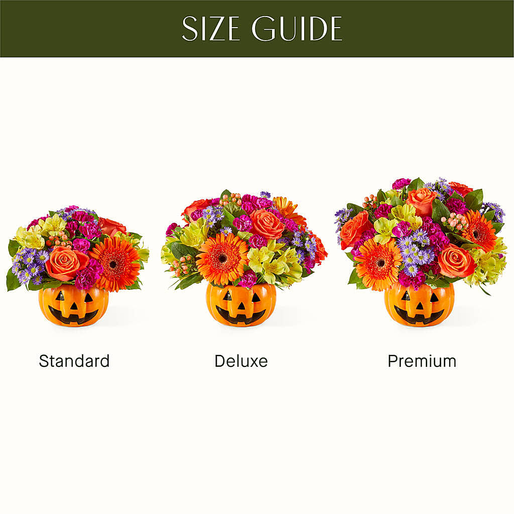 Tricks & Treats Pumpkin – Sandelas Flower Shop, Chicago IL