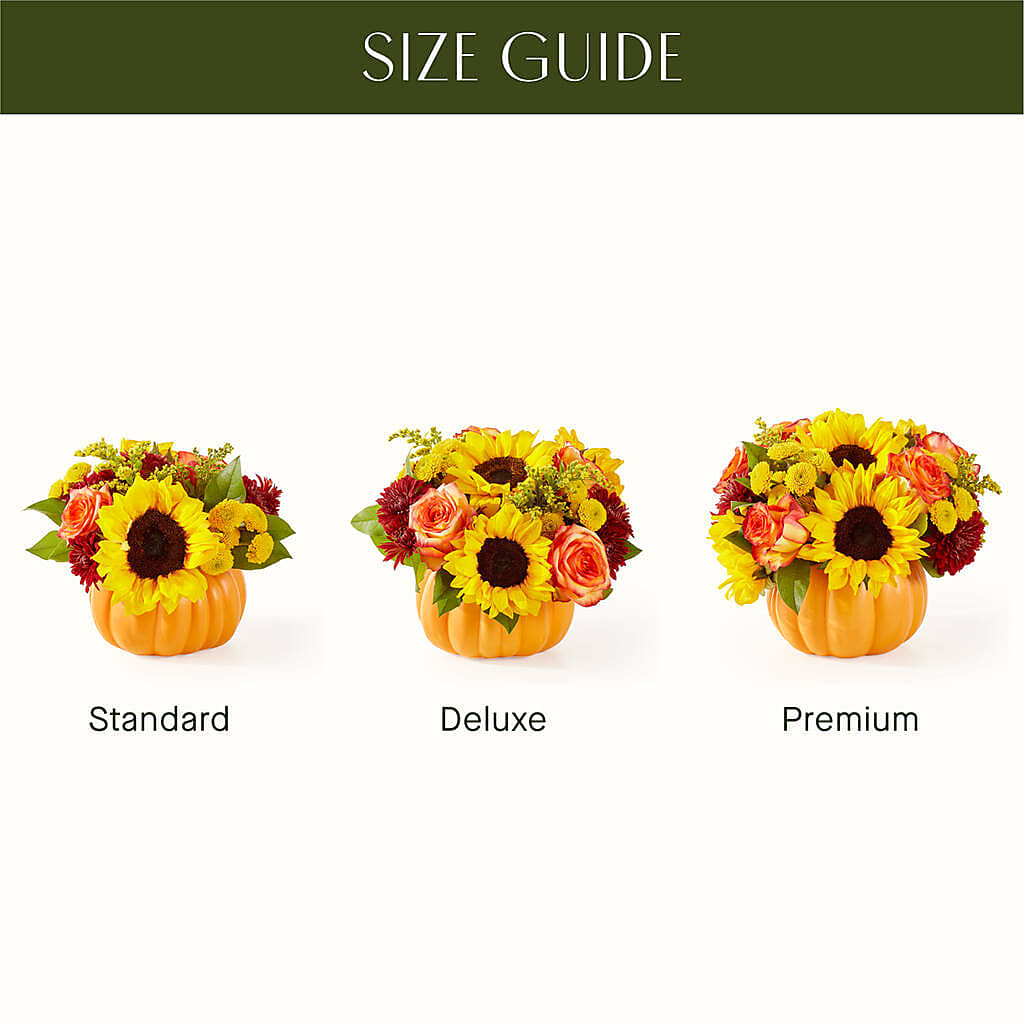 Golden Gourd Pumpkin Bouquet – Sandelas Flower Shop, Chicago IL