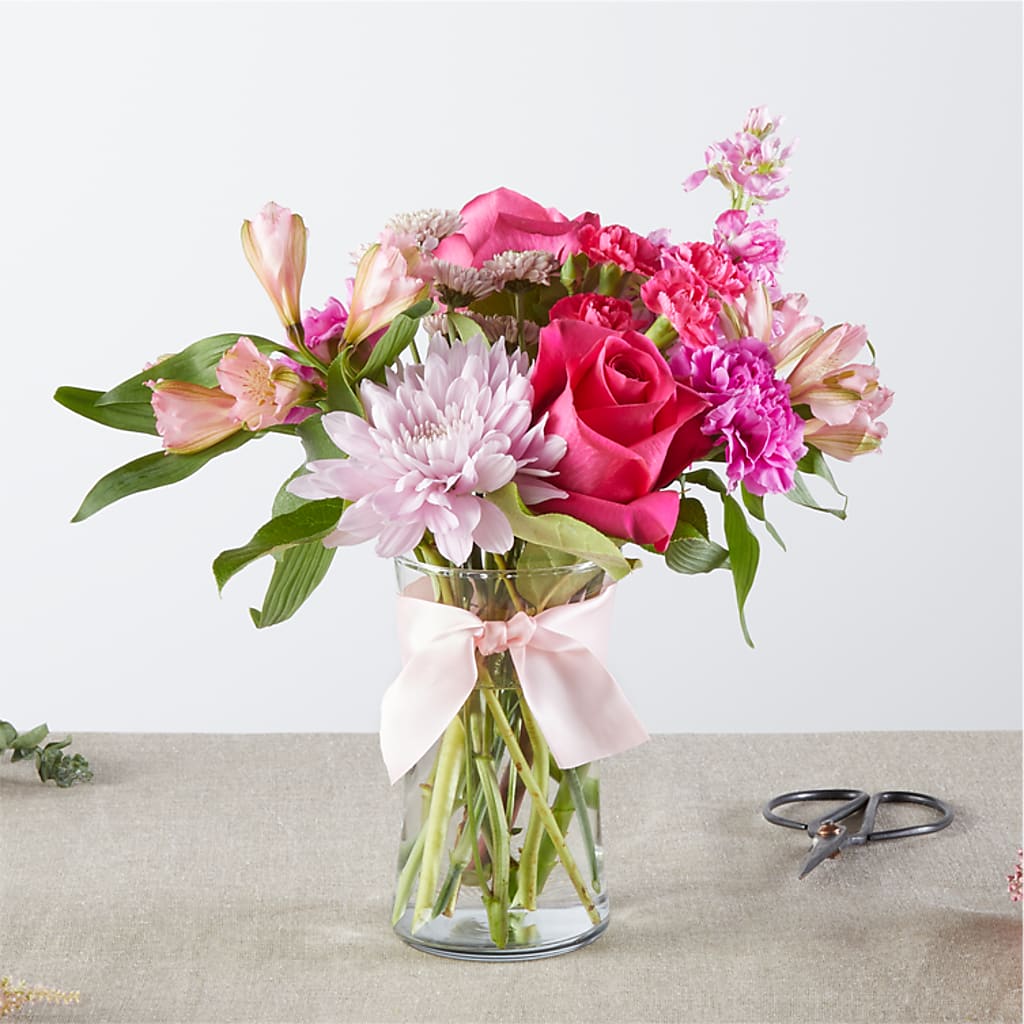Pink Ribbon - A Florist Original – Sandelas Flower Shop, Chicago IL