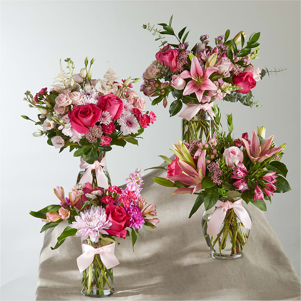 Pink Ribbon - A Florist Original – Sandelas Flower Shop, Chicago IL