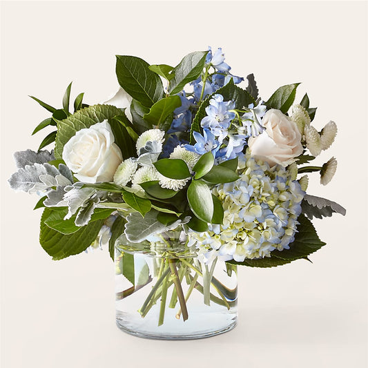 Clear Skies Bouquet – Sandelas Flower Shop, Chicago IL