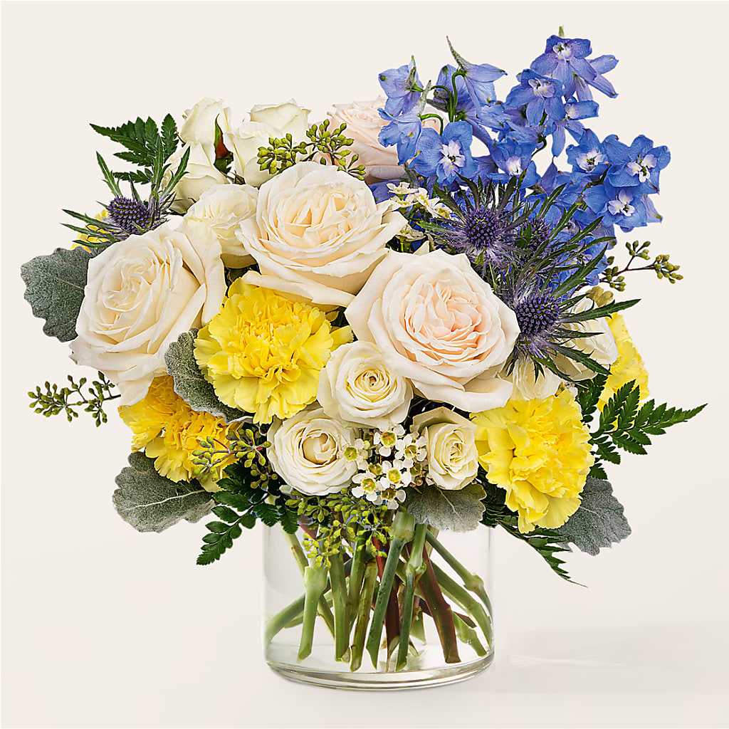 Lemon Sorbet Bouquet – Sandelas Flower Shop, Chicago IL