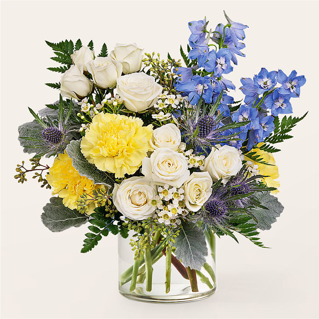 Lemon Sorbet Bouquet – Sandelas Flower Shop, Chicago IL