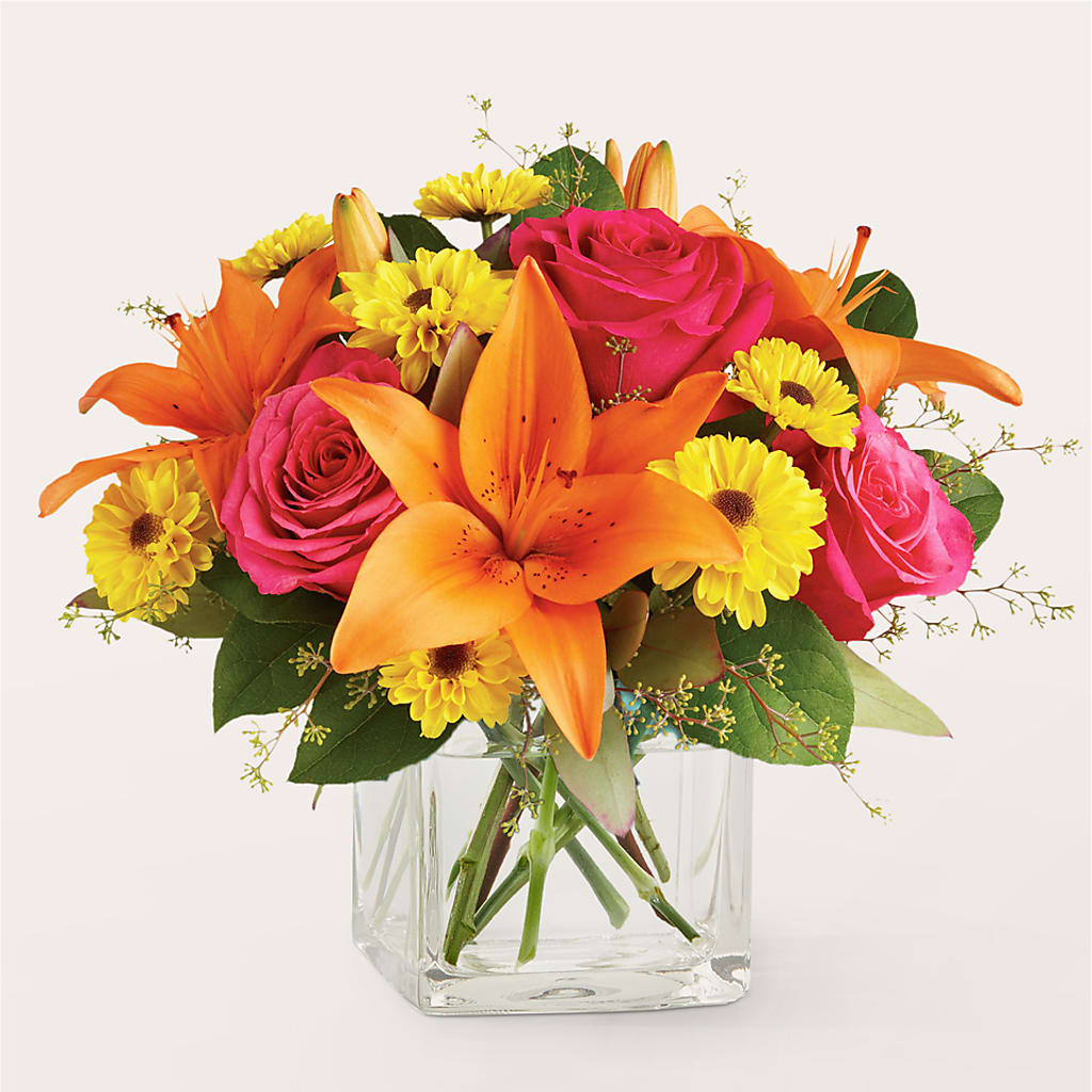 Neon Lights Bouquet – Sandelas Flower Shop, Chicago IL