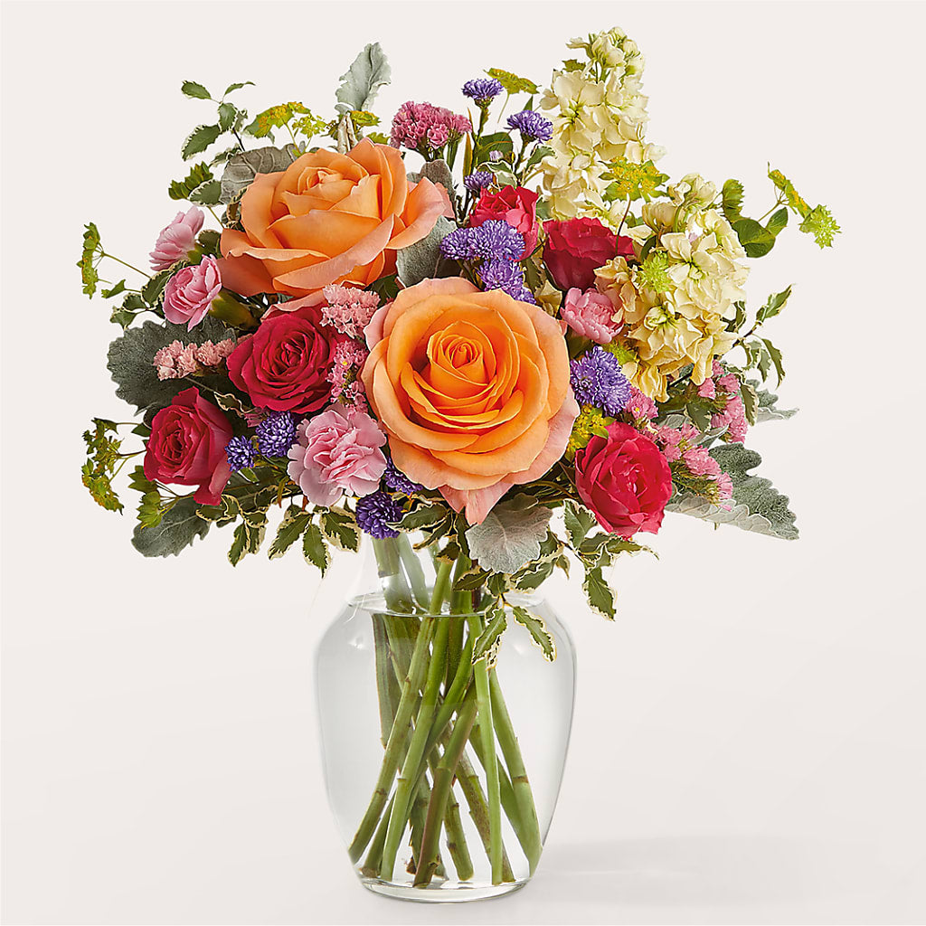 Tangerine Tango Bouquet – Sandelas Flower Shop, Chicago IL