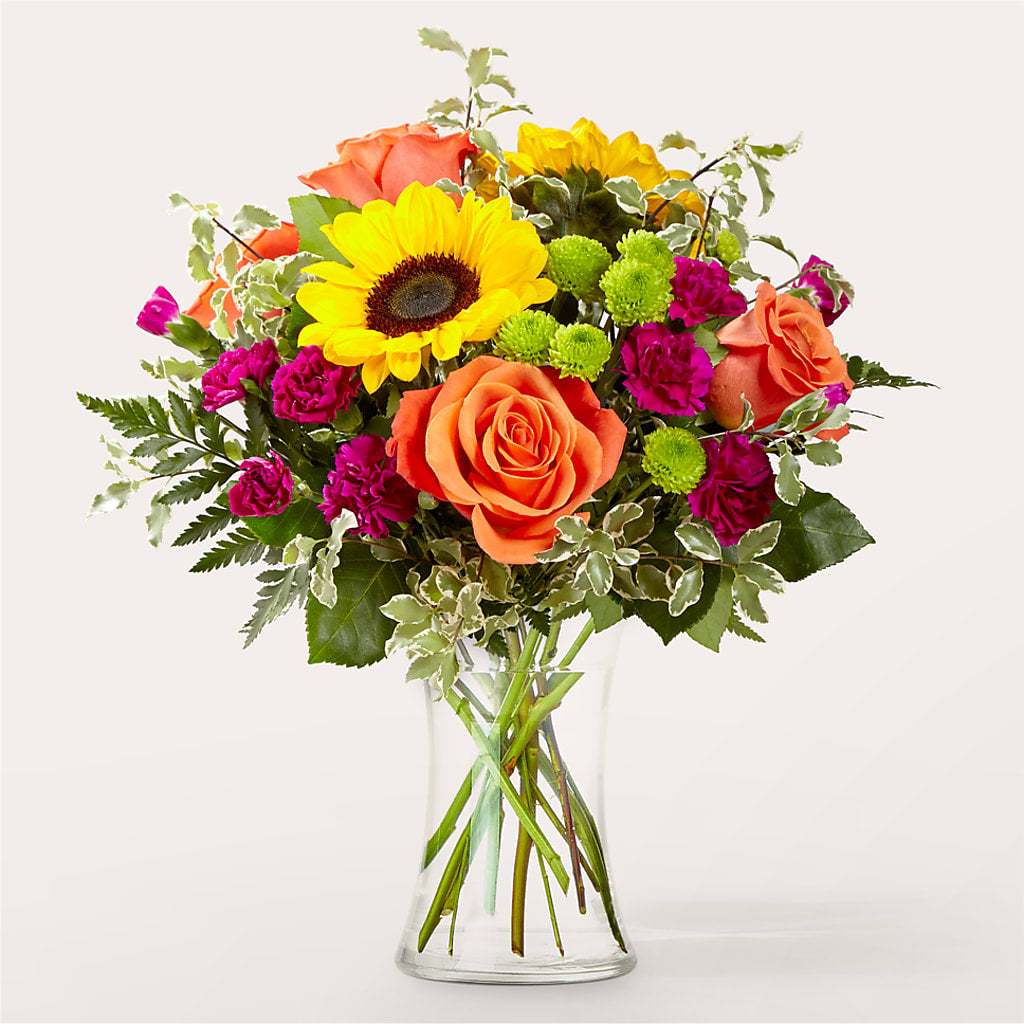 Warmth & Light Bouquet – Sandelas Flower Shop, Chicago IL