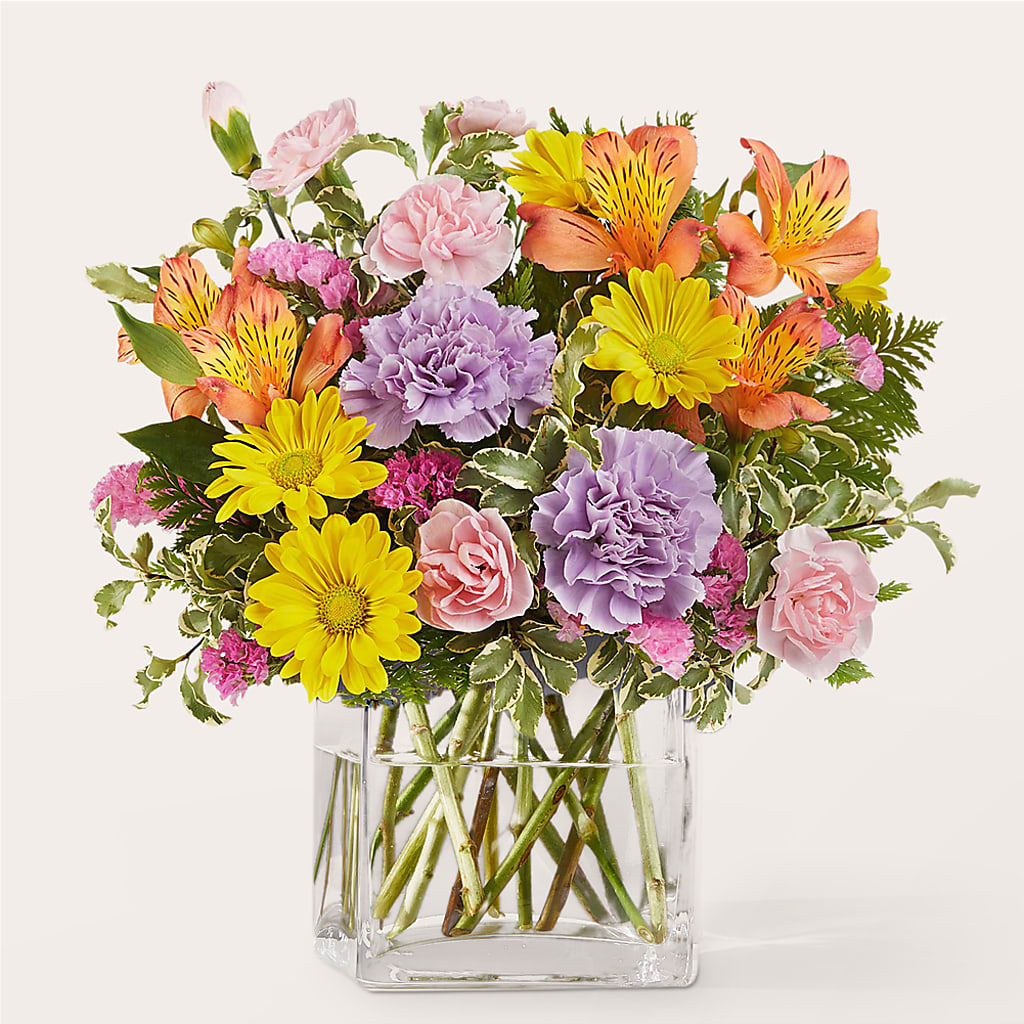 Shades of Happiness Bouquet – Sandelas Flower Shop, Chicago IL