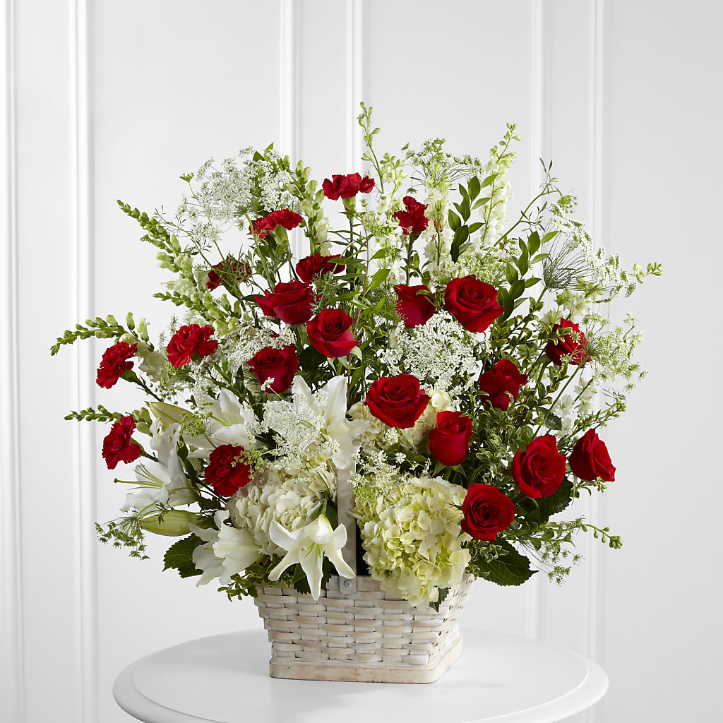 In Loving Memory Arrangement – Sandelas Flower Shop, Chicago IL