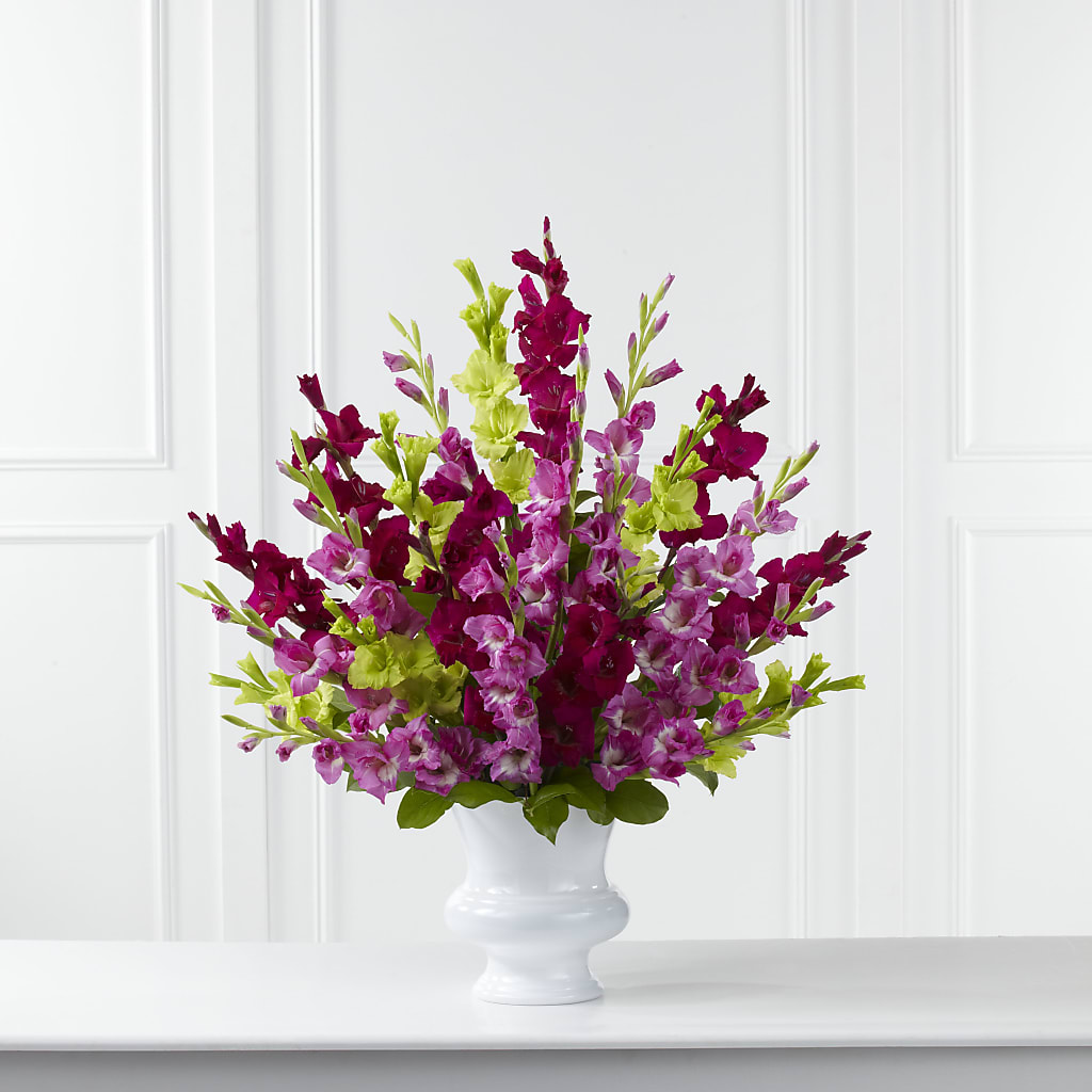 Solemn Offering Arrangement – Sandelas Flower Shop, Chicago IL