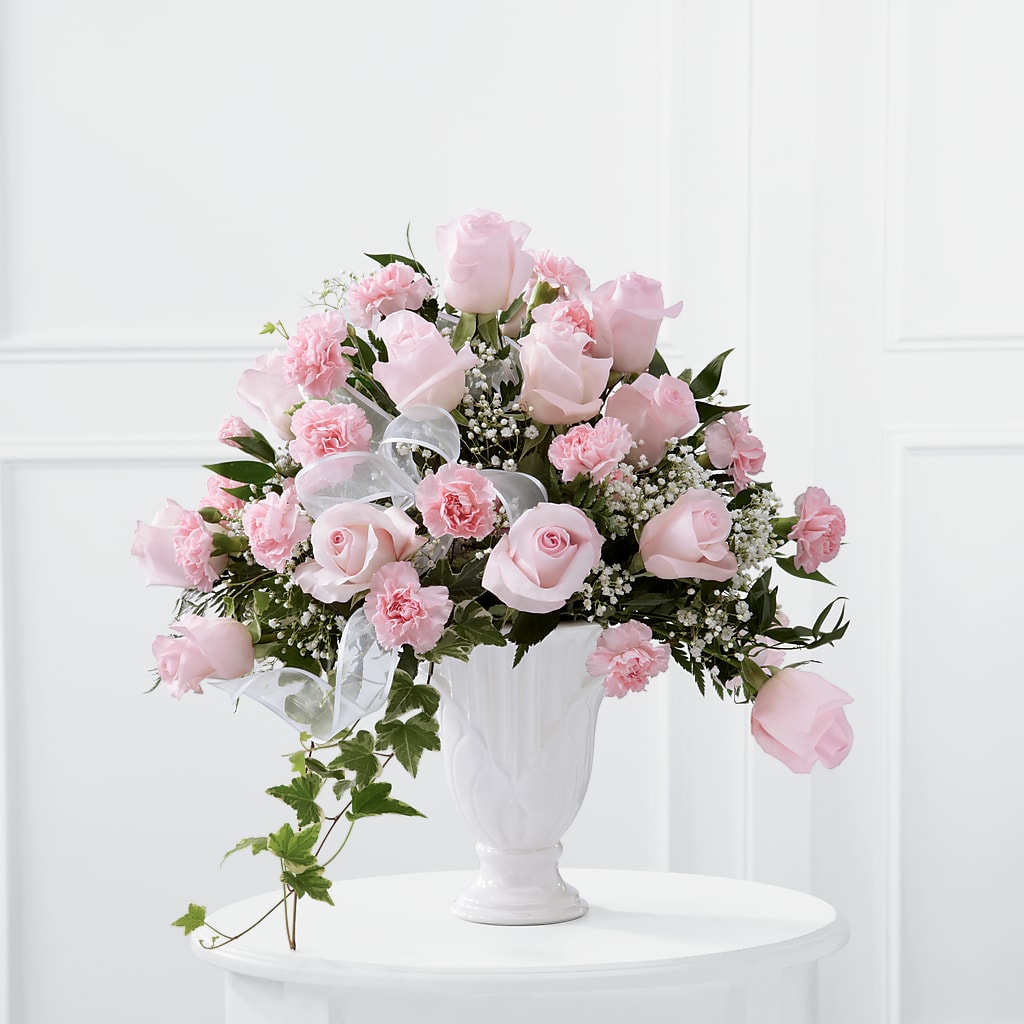 Deepest Sympathy Arrangement – Sandelas Flower Shop, Chicago IL