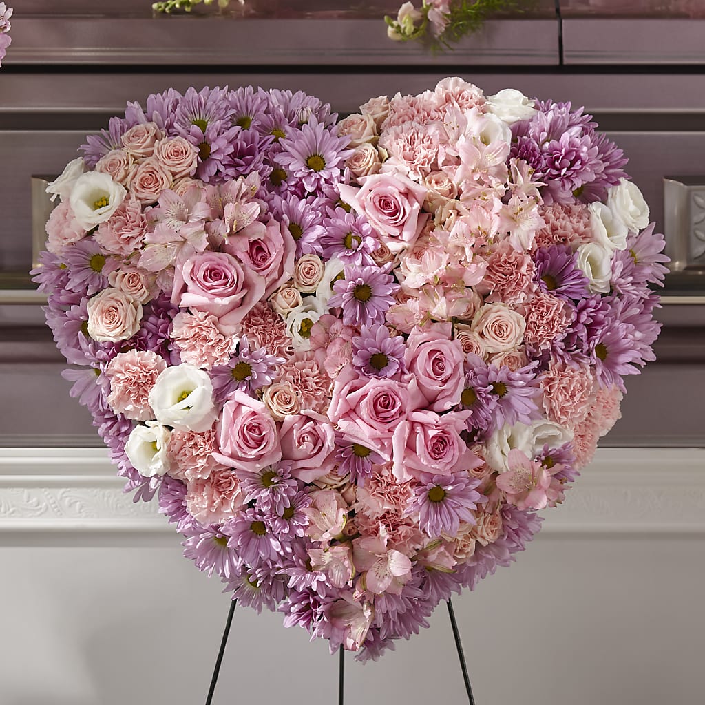 Heaven's Light Heart – Sandelas Flower Shop, Chicago IL