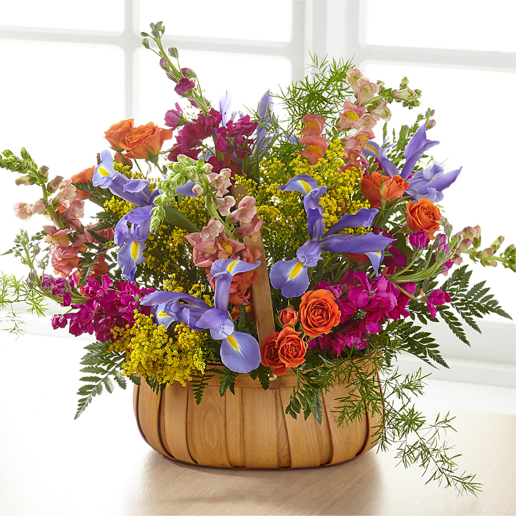 Garden of Life Basket – Sandelas Flower Shop, Chicago IL