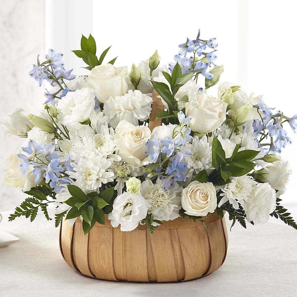 Sincerely Heartfelt Basket – Sandelas Flower Shop, Chicago IL