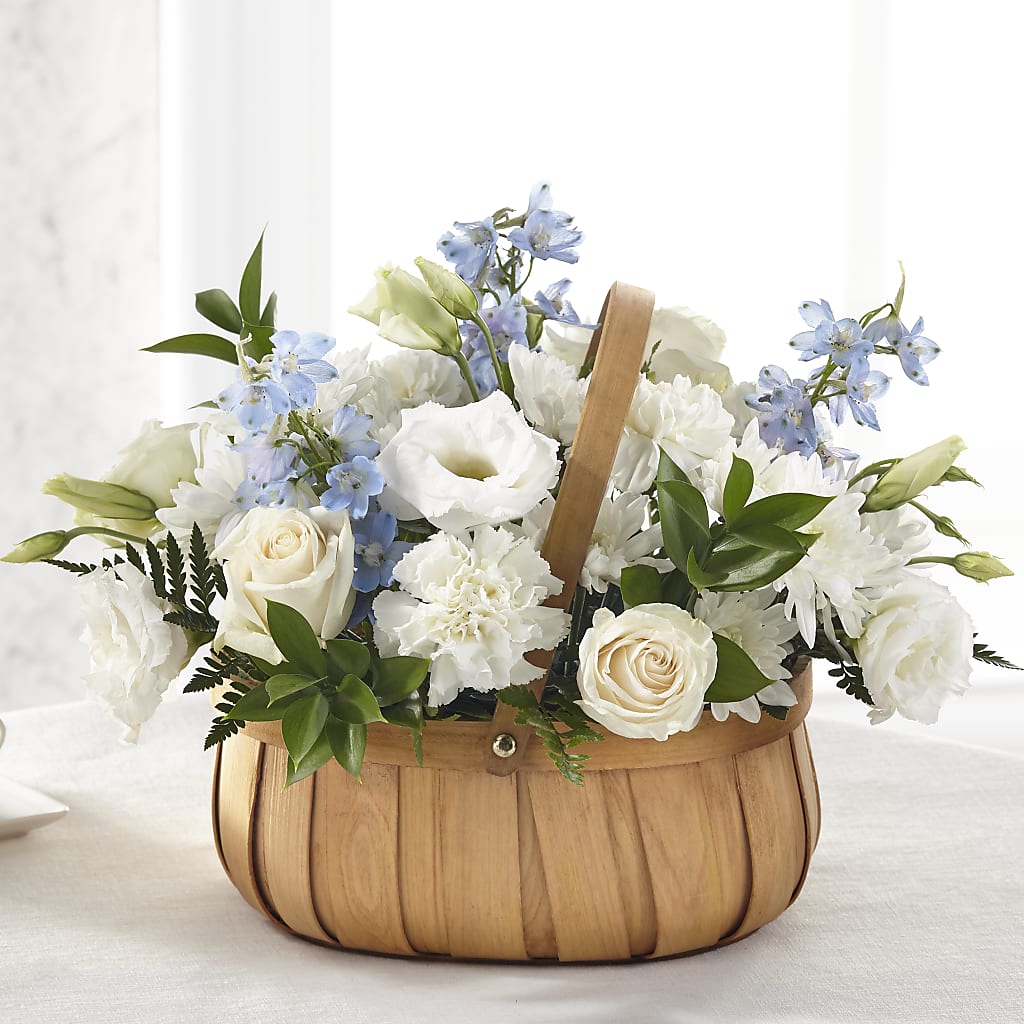 Sincerely Heartfelt Basket – Sandelas Flower Shop, Chicago IL