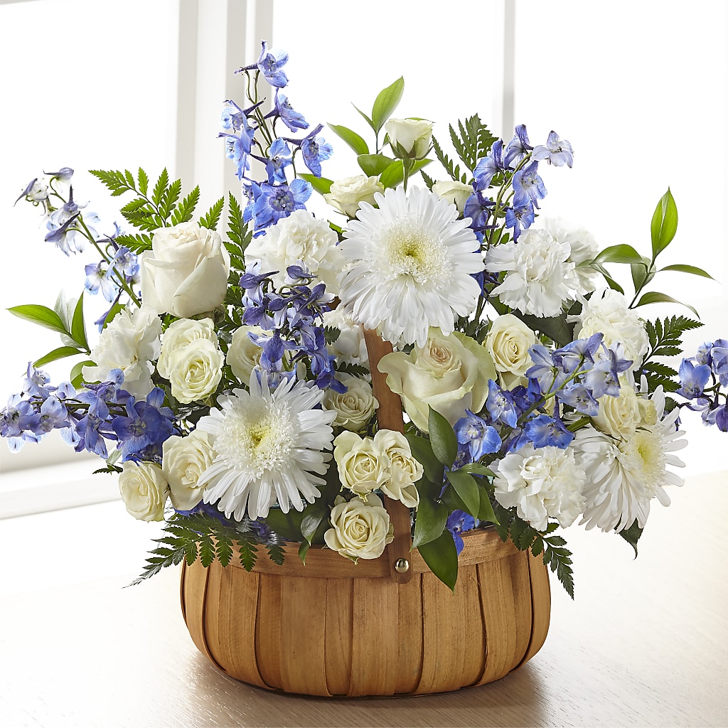 Harmony & Grace Basket – Sandelas Flower Shop, Chicago IL