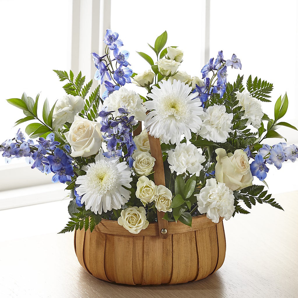 Harmony & Grace Basket – Sandelas Flower Shop, Chicago IL