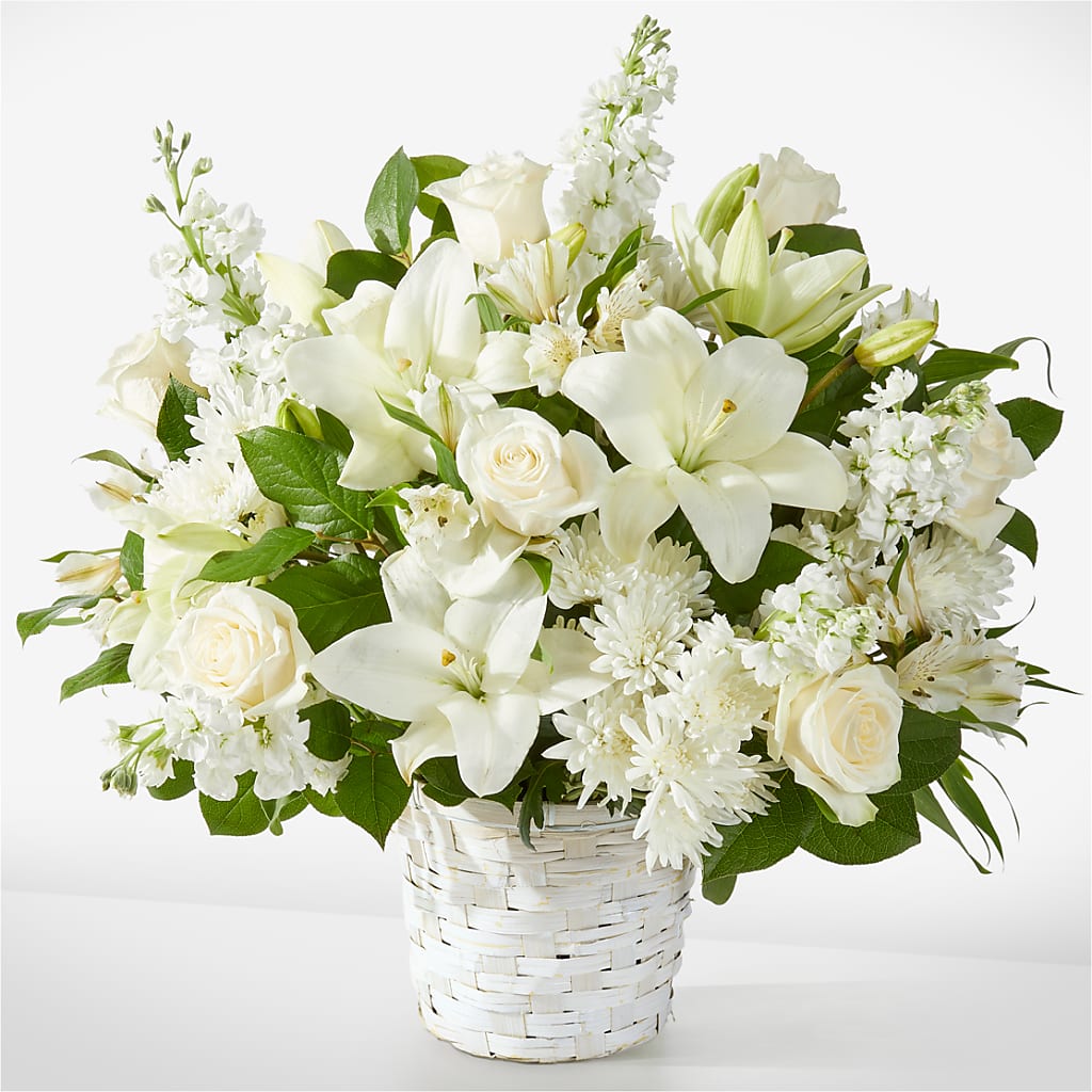 Peaceful Reflections Arrangement – Sandelas Flower Shop, Chicago IL
