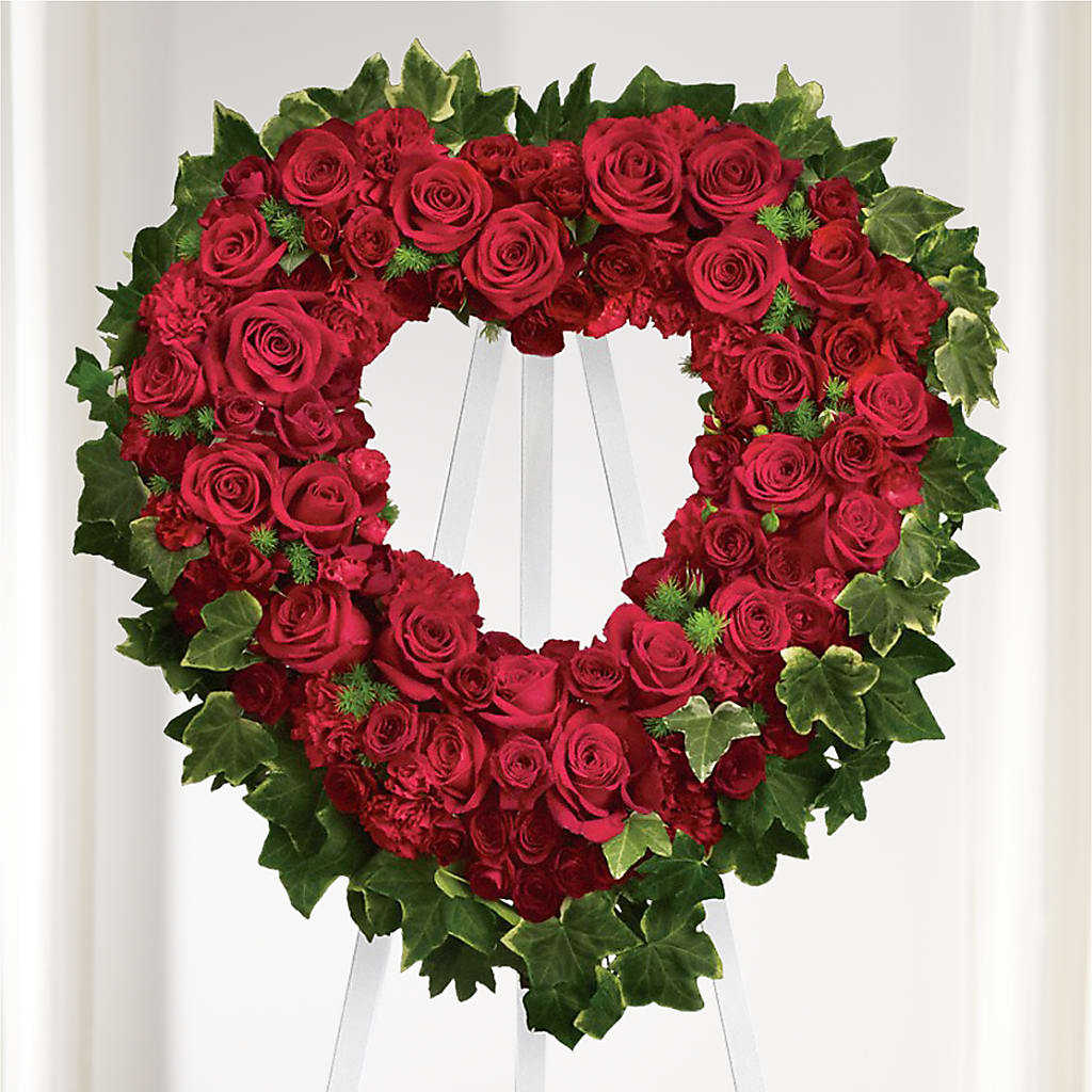 Wholehearted Standing Spray – Sandelas Flower Shop, Chicago IL