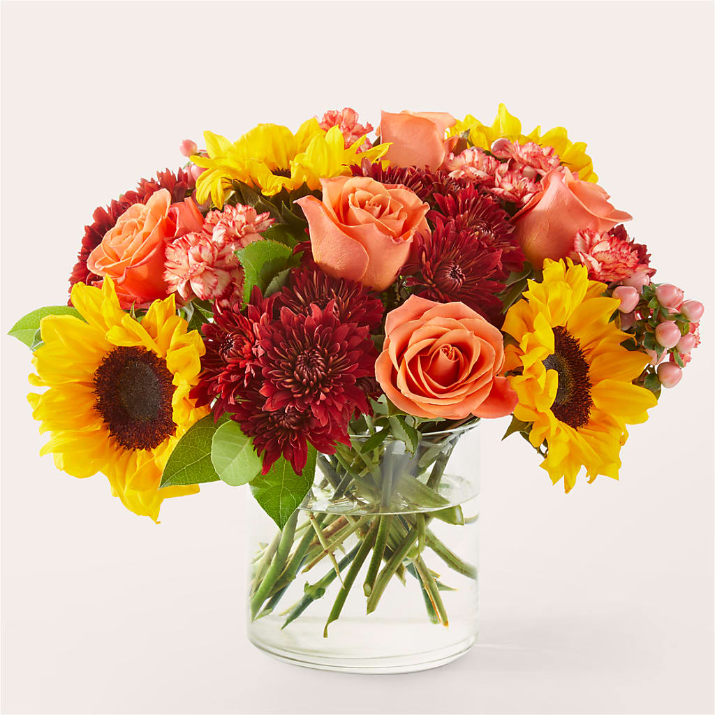 September Sunset Bouquet – Sandelas Flower Shop, Chicago IL