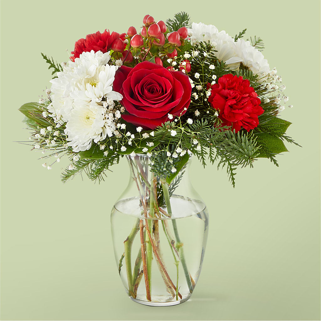 Chance of Flurries Bouquet – Sandelas Flower Shop, Chicago IL