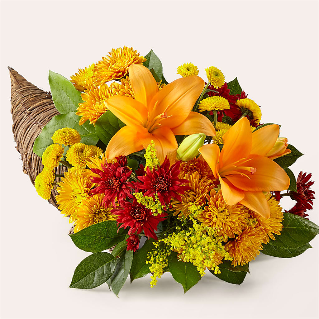 Feast of Color Cornucopia – Sandelas Flower Shop, Chicago IL