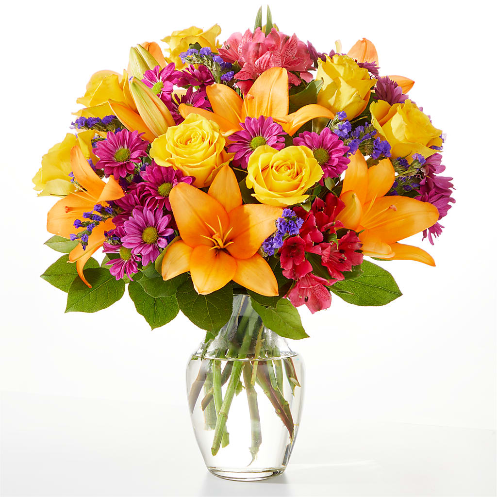 Colorful Visions Bouquet – Sandelas Flower Shop, Chicago IL