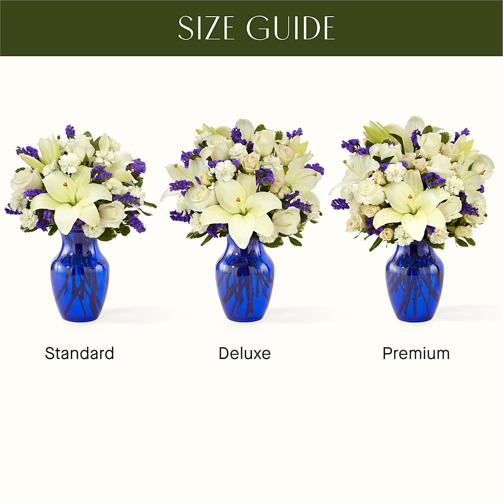 Sapphire Rush Bouquet – Sandelas Flower Shop, Chicago IL