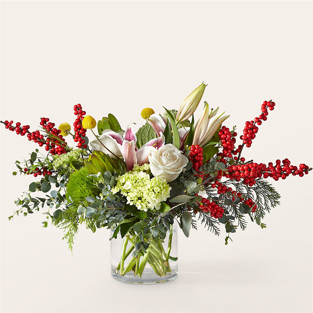 Berry & Bright Bouquet – Sandelas Flower Shop, Chicago IL
