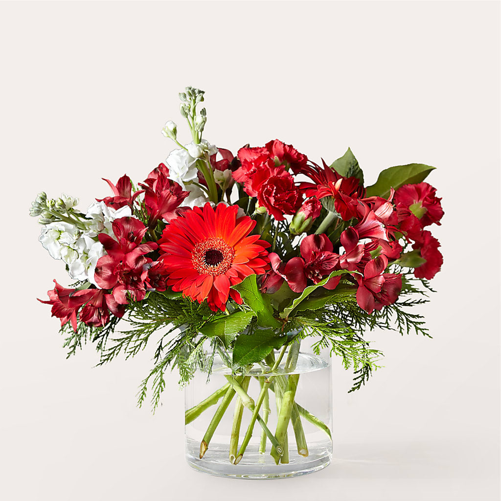 Holidaisy Bouquet – Sandelas Flower Shop, Chicago IL