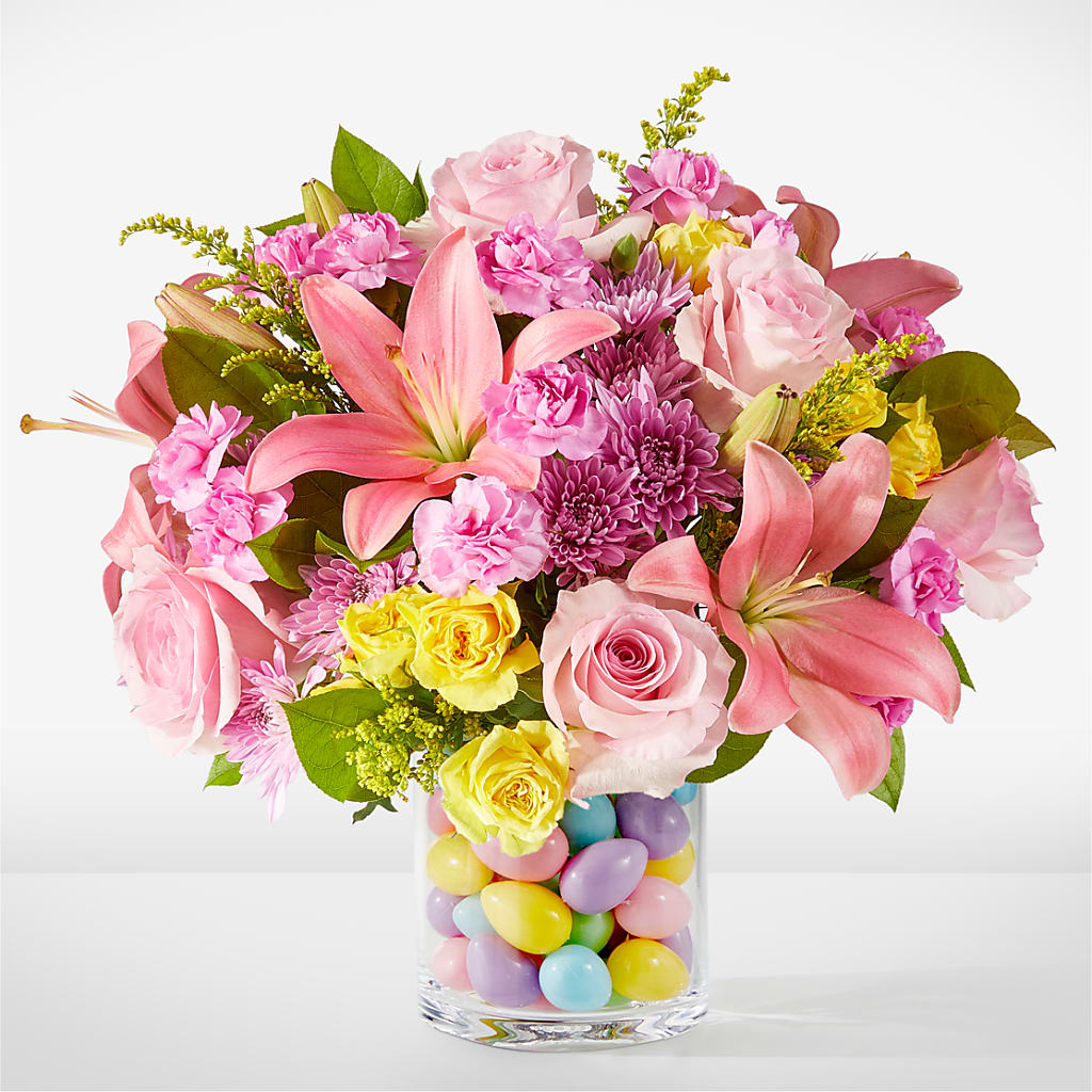 Easter Egg Hunt Bouquet – Sandelas Flower Shop, Chicago IL
