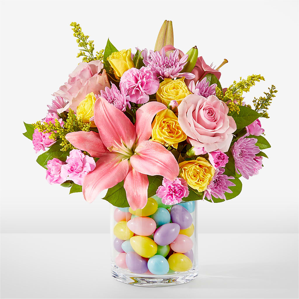 Easter Egg Hunt Bouquet – Sandelas Flower Shop, Chicago IL