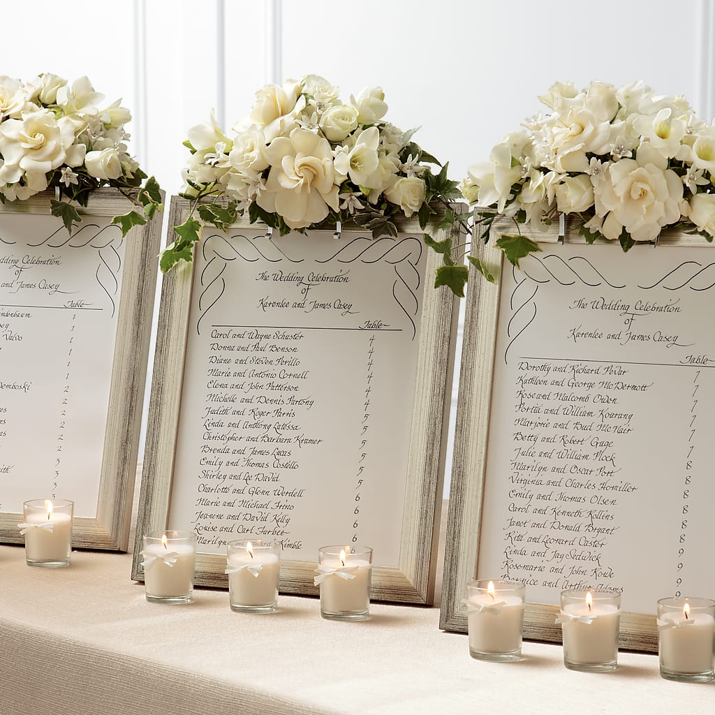 Colonnade Frame Décor – Sandelas Flower Shop, Chicago IL