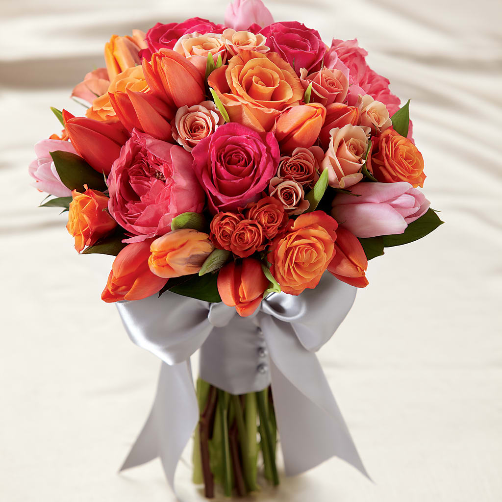 Sunset Dream Bouquet – Sandelas Flower Shop, Chicago IL