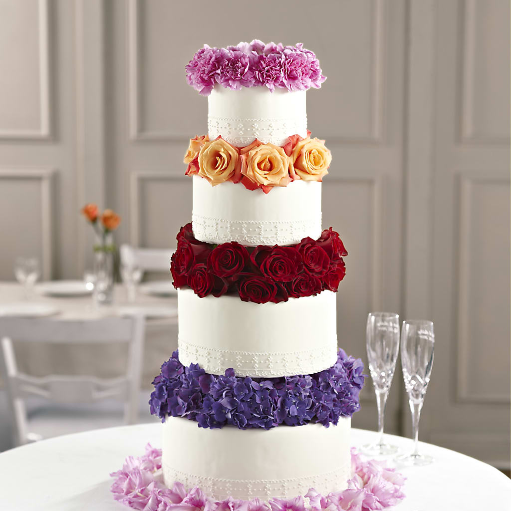 Infinite Love Cake Décor – Sandelas Flower Shop, Chicago IL