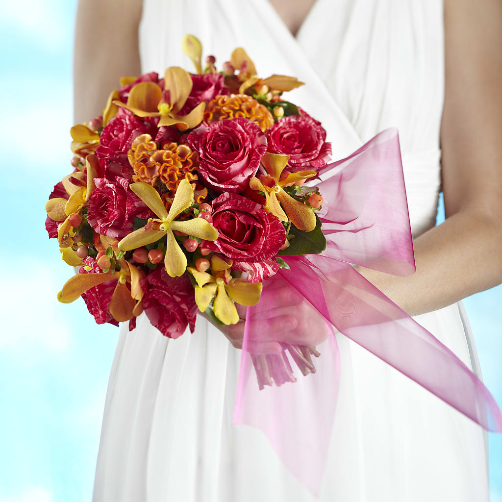 Brilliant Shades of Love Bouquet – Sandelas Flower Shop, Chicago IL
