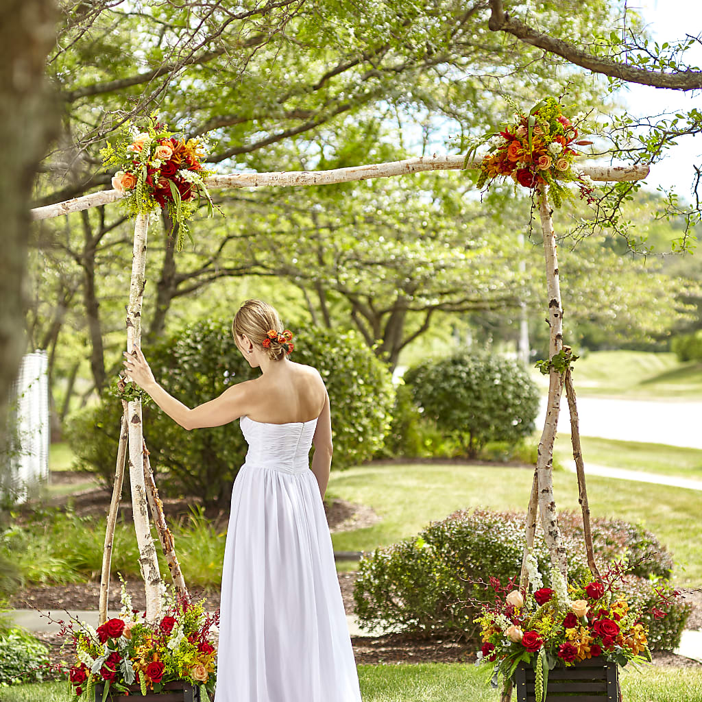 Arbor of Love Archway – Sandelas Flower Shop, Chicago IL