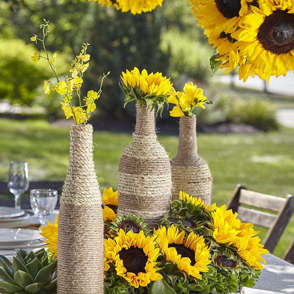 Sublime Garden Centerpiece – Sandelas Flower Shop, Chicago IL