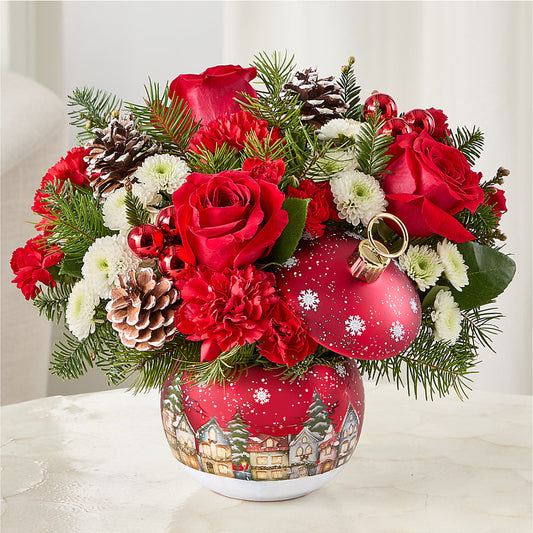 Christmas Carols Ornament –  Sandelas Flower Shop, Chicago IL