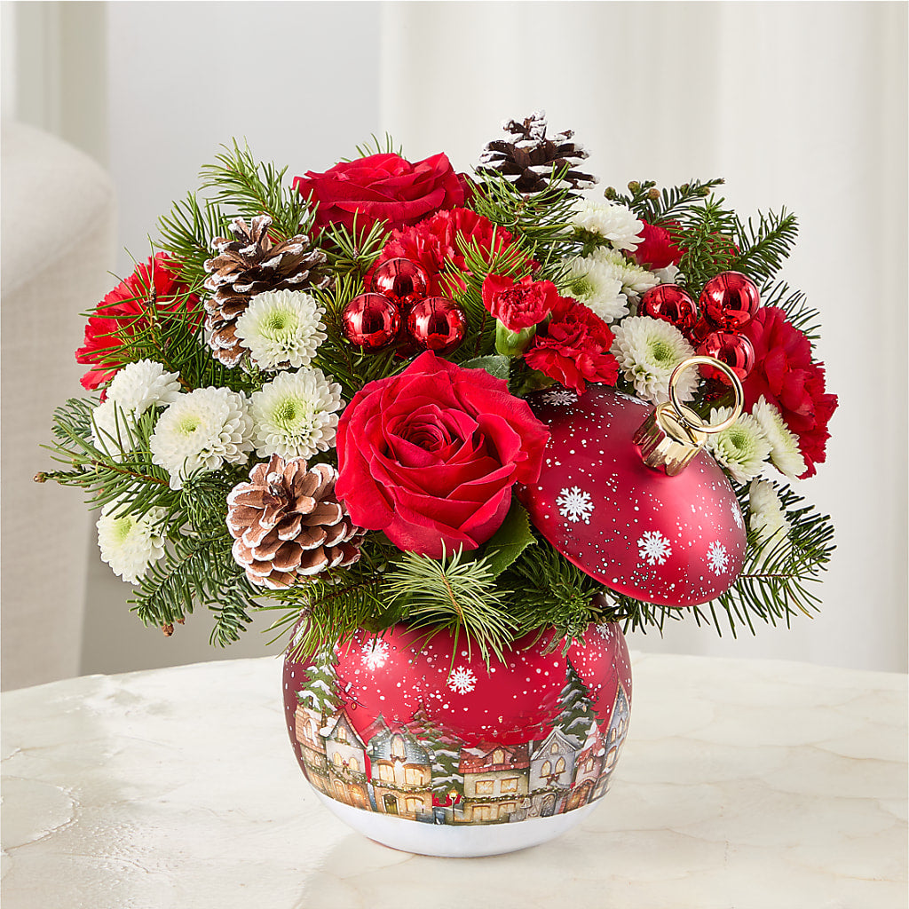 Christmas Carols Ornament –  Sandelas Flower Shop, Chicago IL