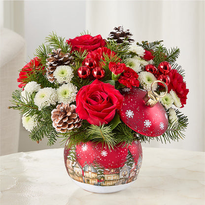 Christmas Carols Ornament –  Sandelas Flower Shop, Chicago IL
