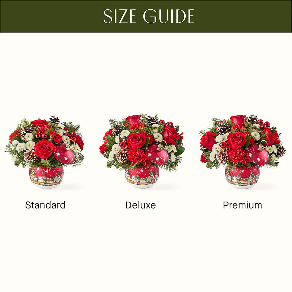Christmas Carols Ornament –  Sandelas Flower Shop, Chicago IL