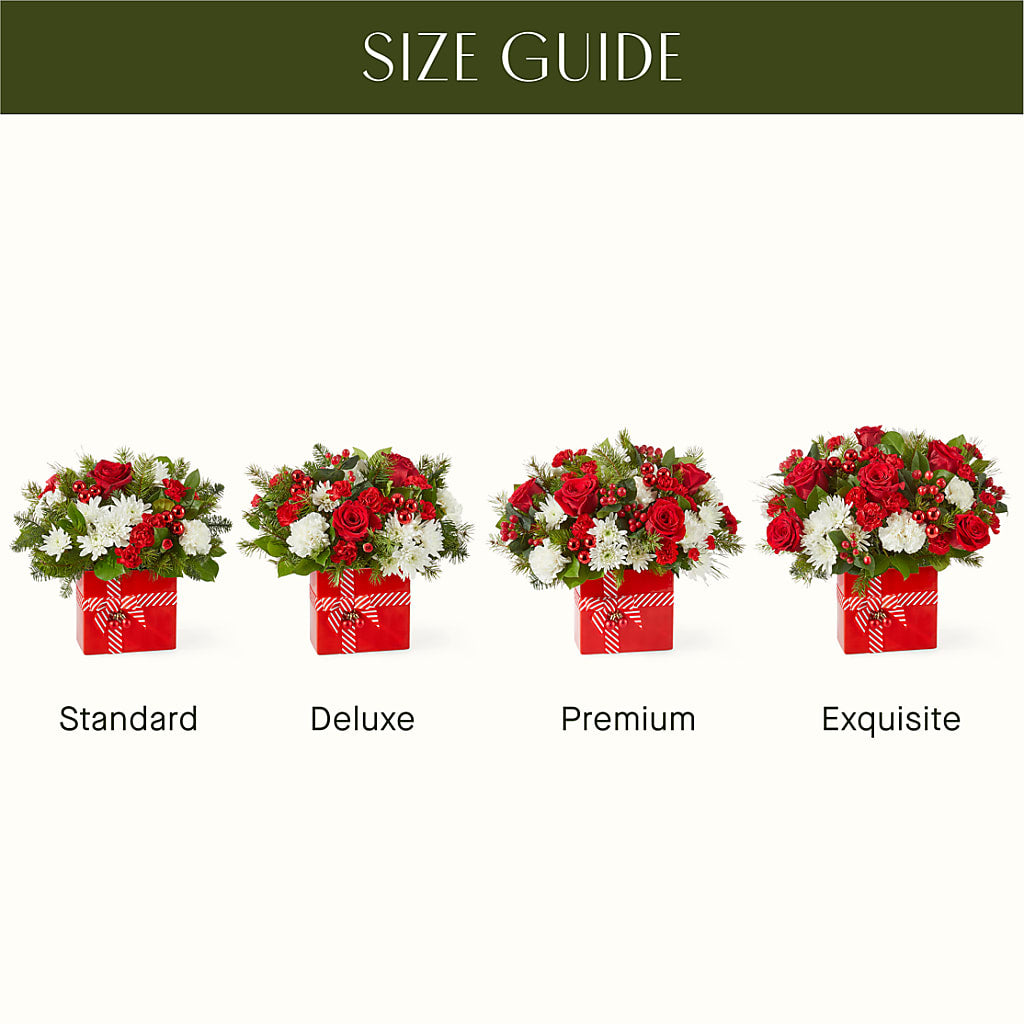 Presents Under the Tree Bouquet –  Sandelas Flower Shop, Chicago IL