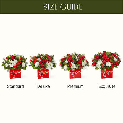 Presents Under the Tree Bouquet –  Sandelas Flower Shop, Chicago IL