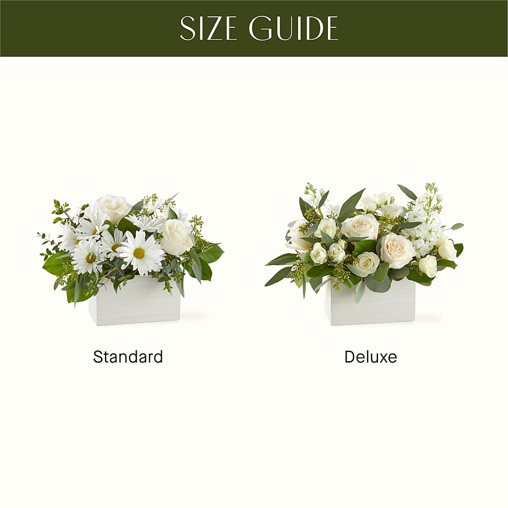 Fresh Linen Box Bouquet –  Sandelas Flower Shop, Chicago IL